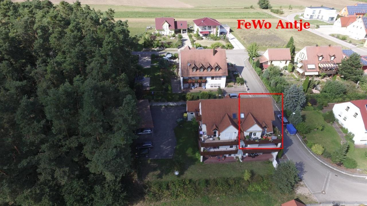 Ferienwohnung Fraenkisches Seenland - Fewo Antje Mitteleschenbach Exteriér fotografie